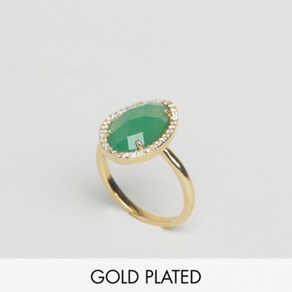 Semi Precious Stone Ring - Picture 2 of 7